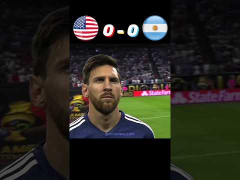USA vs Argentina Copa America Semi Final Highlights #football #messi #argentina #usa #highlights