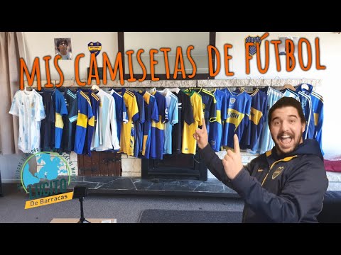 ⚽️ Me llega una CAJA desde ARGENTINA ⚽️ Unboxing de camisetas de FUTBOL que me envio mi hermano!! ⚽️