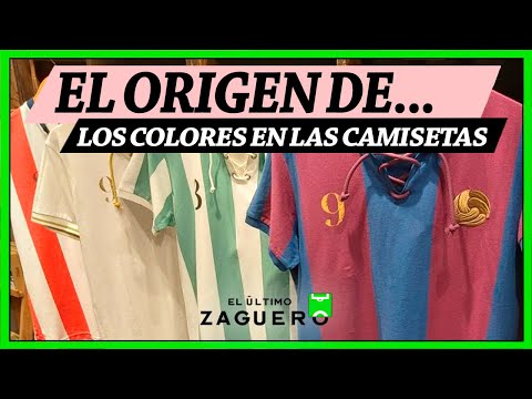 El Origen de los Colores en las Camisetas de Futbol
