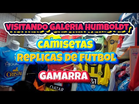 Recorriendo el Mercado de Camisetas de Futbol Replicas – Galería Humboldt – Gamarra