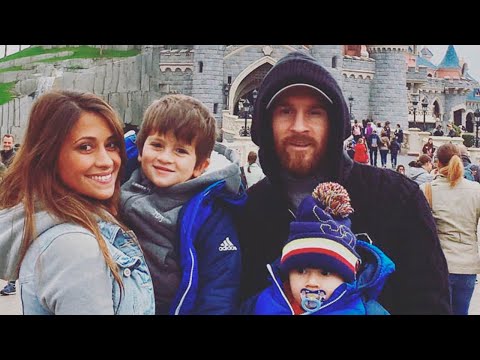 Messi revolucionó Disney: Disfrutó en familia y con su amigo Fàbregas de un domingo en el parque