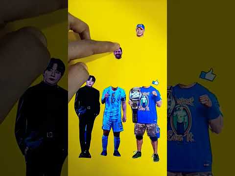 lionel Messi 😎🤩 BTS 💜😍 wrong head challenge 🔥#shorts #short #trending