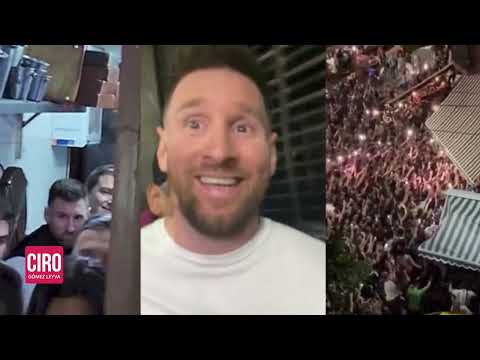 Messi genera caos en restaurante de Argentina | Adrenalina