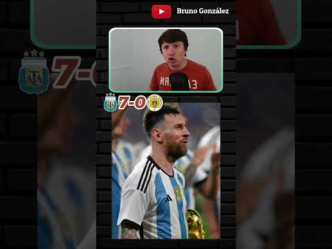 MESSI vs. CURAZAO | SELECCIÓN ARGENTINA #shorts