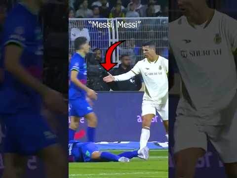 Ronaldo Penalty vs Messi Fans🤫