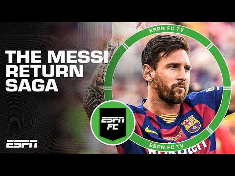 Gab: Messi back to Barcelona would be ’10 steps backwards’ with his current contract | ESPN FC