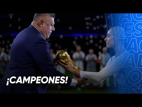 Messi levanta la Copa del Mundo en Santiago del Estero – Argentina 7-0 Curazao – Amistoso 2023