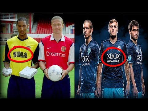 TOP 10 camisetas de fútbol CON PUBLICIDAD DE VIDEOJUEGOS