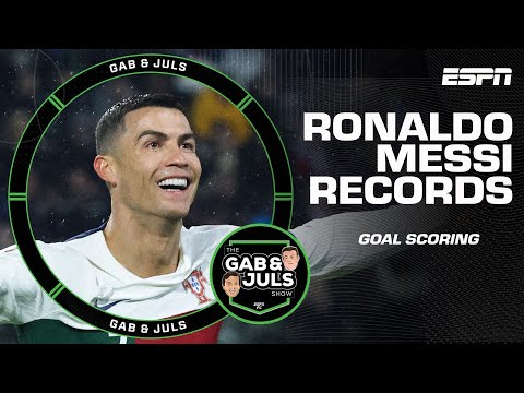 ‘They ALL count the same!’ Gab & Juls react to Messi and Ronaldo’s goal records | ESPN FC