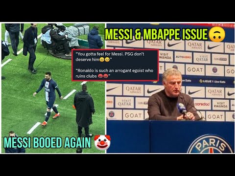 Messi Booed Again😳 ഇത് CR7 ആയിരുന്നെങ്കിൽ 💀 Messi & Mbappe issue? 🙃