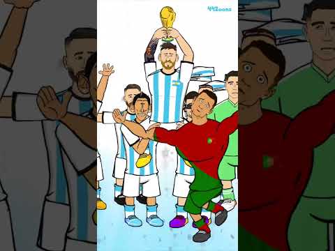 🏆MESSI WINS THE WORLD CUP🏆 #worldcup #shortsfifaworldcup #messi