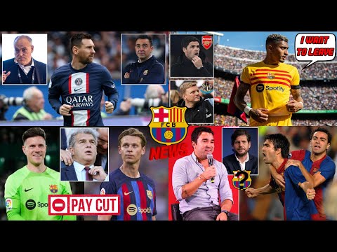 Messi Return CONFIDENCE🚨| Raphinha Considering EXIT💣| Ter Stegen & De Jong Wage CUT💰| Deco MEETING📝