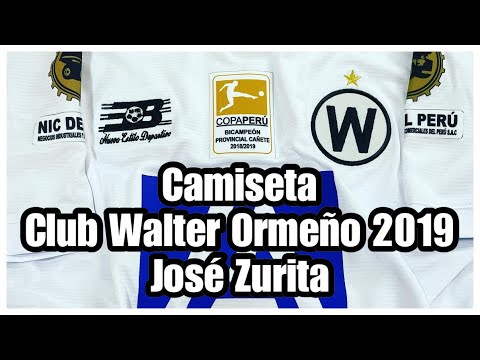 N°80 | Camiseta Walter Ormeño 2019 | José Zurita | Camisetas de Fútbol