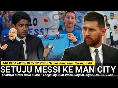 Ahkirnya Messi Buka Suara! Tak Rela Messi Di Hukum” Semua Fans Messi Berbondong² Serang Presiden PSG