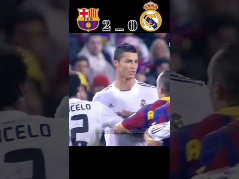 Barcelona 🆚 Real Madrid | 2010 Laliga_ Highlights #ronaldo #messi #shorts #football #youtube