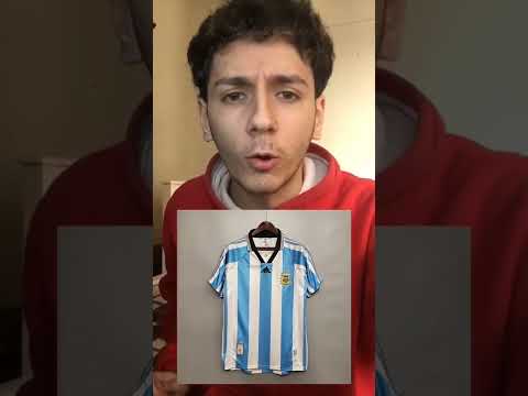 MEJOR Y PEOR CAMISETA ARGENTINA 🇦🇷 #shorts #futbol #tiktok #reels
