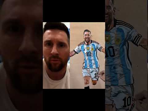 Lionel Messi Reacts #shorts #football #messi #lionelmessi #viral