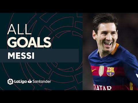 ALL GOALS Messi LaLiga