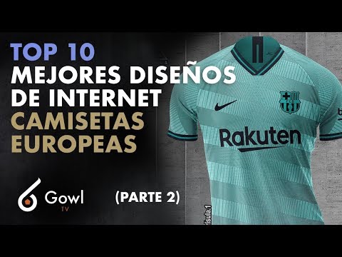 diseños de camisetas de futbol : TOP 10 Los mejores diseños de camisas de clubes europeos (PARTE 2)