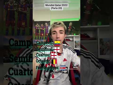 Mundial Qatar 2022 challenge #futbol