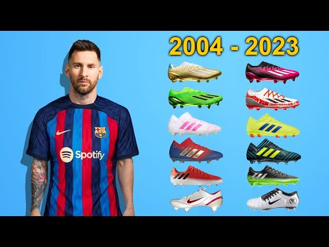 LIONEL MESSI – New Soccer Cleats & All Football Boots 2004-2023
