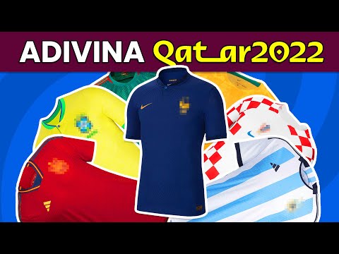 Adivina la Selección por la Camiseta – QATAR 2022 ⚽🏆⚽| Mundial Qatar 2022 ✅