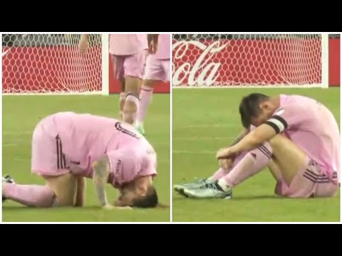 Powerful video of a 36 year old Messi dealing with fatigue then leading his team into another final😢