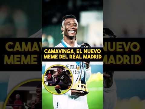 Eduardo Camavinga se convierte en el meme del Real Madrid 🤣  #camavinga #realmadrid #futbol