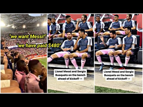 Lionel Messi’s reaction as Inter Miami and NY Red Bulls fans chanted «we want Messi»