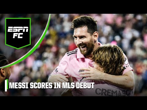 LIONEL MESSI SCORES IN MLS DEBUT 👏 | ESPN FC