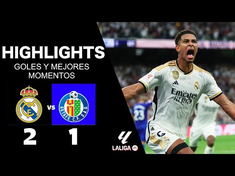 Real Madrid vs Getafe 2-1 | RESUMEN y GOLES | La liga 2023