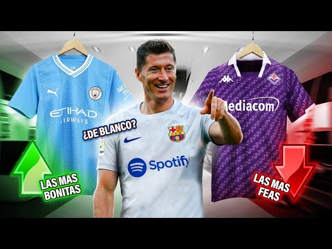 ¡Las 9 camisetas más BONITAS y las 9 más FEAS para la temporada 23-24! ¿¡Barça JUGARÁ de BLANCO?!
