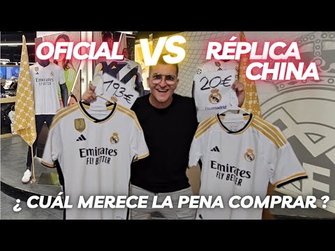 💥 ORIGINAL VS RÉPLICA. ¿QUÉ CAMISETA VALE LA PENA COMPRAR? 193€ vs 20€ [ Real Madrid 2023 2024 ]