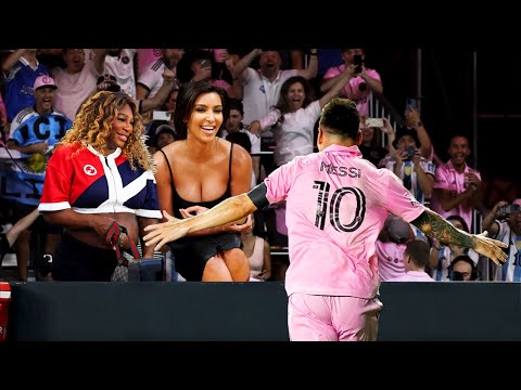 Kim Kardashian & Serena Williams will never forget this performance by Lionel Messi