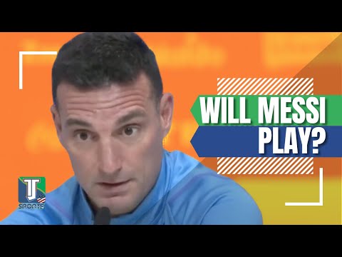 Lionel Scaloni REVEALS how Lionel Messi is FEELING with Argentina and if he will PLAY versus Bolivia