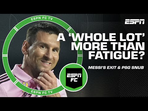 Inter Miami’s playoff hopes in jeopardy without Lionel Messi + PSG’s Messi snub | ESPN FC
