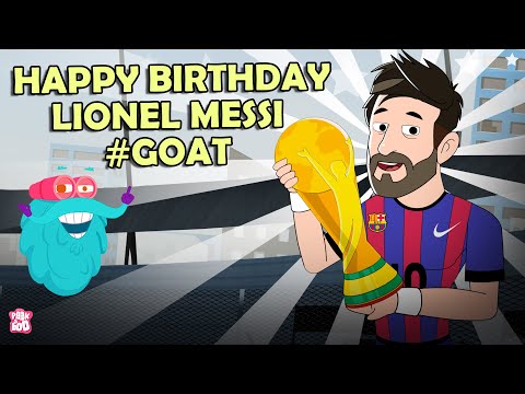 The Journey of Lionel Messi | Story of Leo Messi | The GOAT of Football | The Dr Binocs Show
