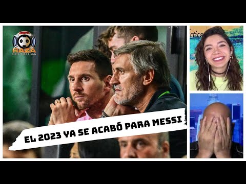 MESSI NO VA a regresar a la cancha con el INTER MIAMI esta temporada | Raza Deportiva