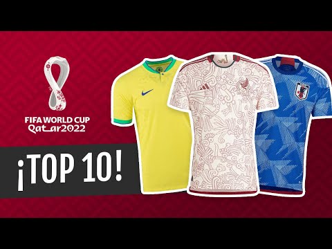 Las 10 MEJORES camisetas del mundial Qatar 2022 según la CIENCIA 😍🏆