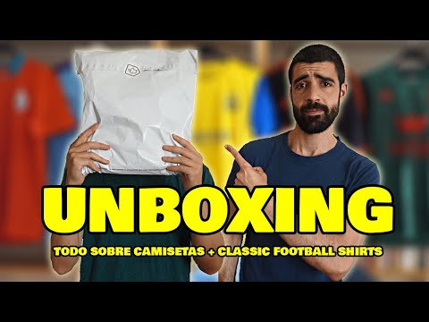 Classic Football Shirts UNBOXING 🔥 Camisetas de fútbol ORIGINALES y NUEVAS