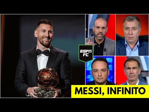EL MEJOR DE TODOS. Lionel Messi gana su OCTAVO BALÓN DE ORO y sigue haciendo HISTORIA | ESPN FC