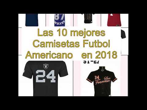 Las 10 mejores Camisetas Futbol Americano   en 2018