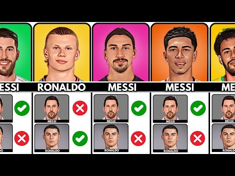 Ronaldo or Messi ?