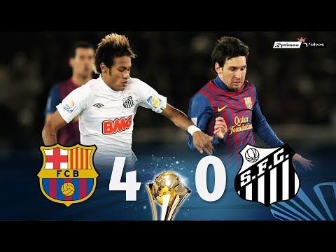 Barcelona 4 x 0 Santos (Messi x Neymar) ● 2011 Club World Cup Final Extended Goals & Highlights HD