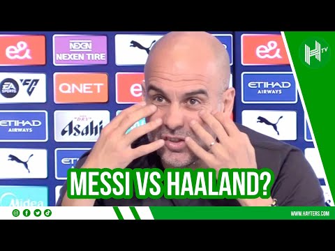 Do NOT compare Haaland with Messi! Pep says no one comes close to Argentine superstar
