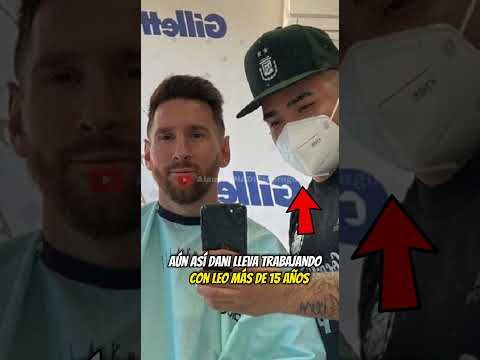 Por qué el barbero de Messi cobra tanto $$$ si no lo deja tan fachero facherito?