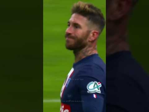 Ramos didn’t expect this pass from messi