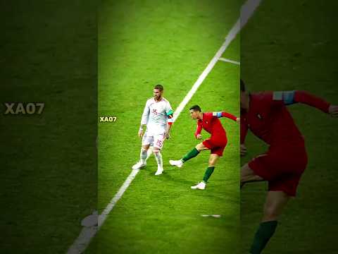 «Ronaldo» Destroying «Sergio Ramos»😱🥶 #shorts #ronaldo #messi #shortsvideo