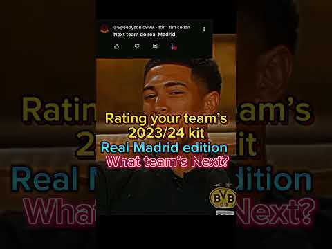 Rating your team’s 2023/24 kit. Real Madrid edition! #football #viral