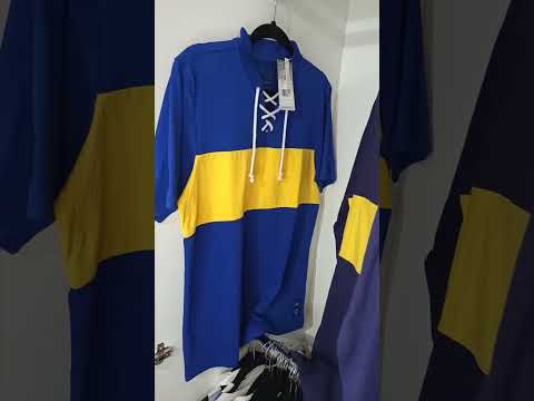 Colección Camisetas con Cordones Boca Juniors + la nueva de Adidas #bocajunior #jersey #futbol